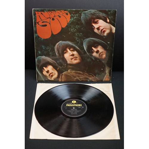 702 - Vinyl -Three The Beatles LPs to include Please Please Me PMC1202 'Recording First Published' to labe... 