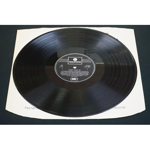 703 - Vinyl - The Beatles Please Please Me LP PCS3842 stereo, silver and black one boxed EMI, Parlophone l... 