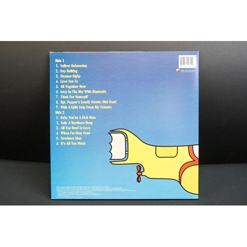 707 - Vinyl - The Beatles Yellow Submarine LP on Apple 5214811 gatefold stickered sleeve, yellow vinyl, sl... 