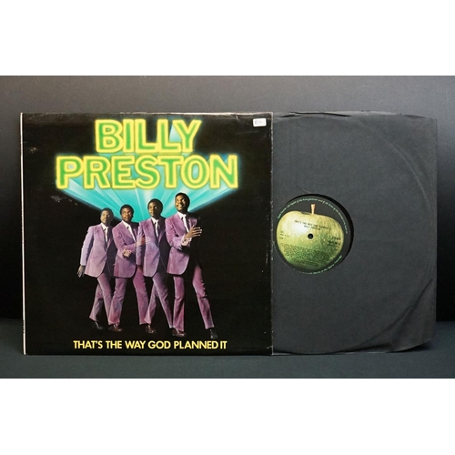 708 - Vinyl - Four Billy Preston LPs to include That's the Way God Planned It, Encouraging Words, Late at ... 