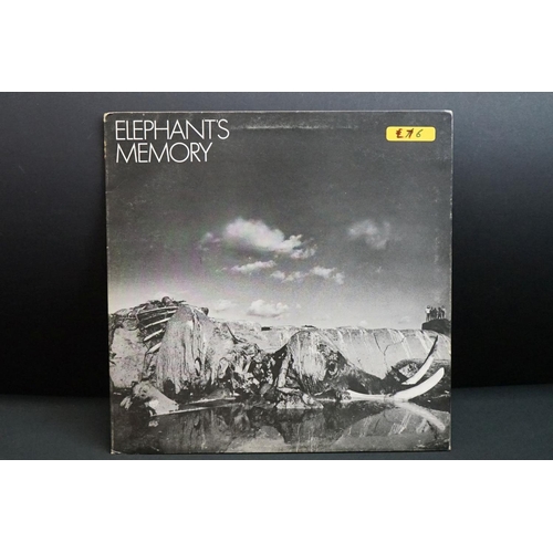 709 - Vinyl - Elephants Memory self titled LP on Apple SAPCOR22, gatefold sleeve, lyric inner, prive stick... 