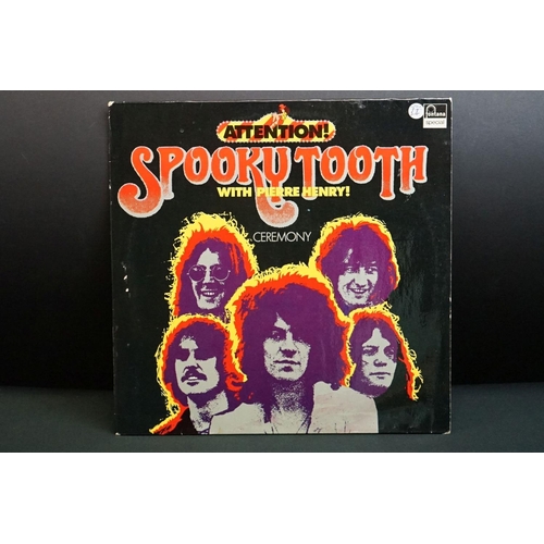 710 - Vinyl - Spooky Tooth  with Pierre Henry Attention Ceremony LP on Fontana 6444540, German pressing, s... 