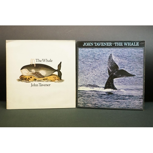 714 - Vinyl - Two John Tavener LPs to include The Whale on Ring O Records 2320104 stereo and Rise On (Appl... 