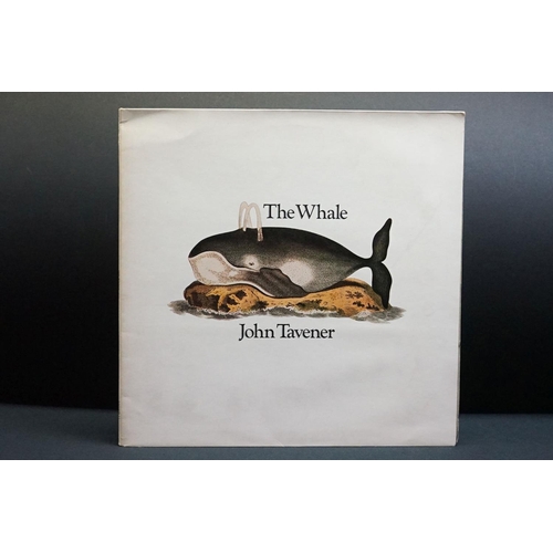 714 - Vinyl - Two John Tavener LPs to include The Whale on Ring O Records 2320104 stereo and Rise On (Appl... 