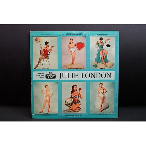 715 - Vinyl - Julie London Calendar Girl LP on London, purple and silver London American Series label, fli... 