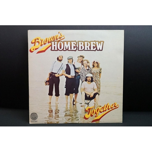 717 - Vinyl - Brown's Home Brew Together LP on Vertigo 6360114, Spaceship label, sleeve and vinyl vg++