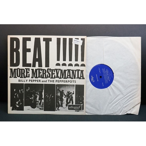 718 - Vinyl - Liverpool Beat - 8 Compilation LPs to include The Mersey Sound, Liverpool Beat, Beetlemania,... 