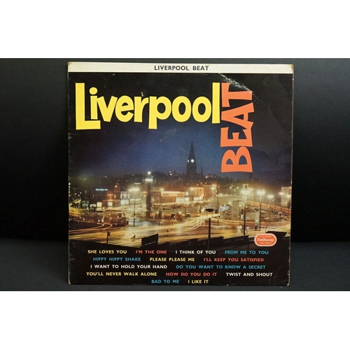 718 - Vinyl - Liverpool Beat - 8 Compilation LPs to include The Mersey Sound, Liverpool Beat, Beetlemania,... 