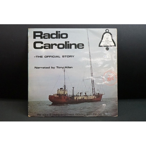 725 - Vinyl - Two Offshore Radio / Radio Caroline LPs to include The History of Offshore Radio Dutch press... 