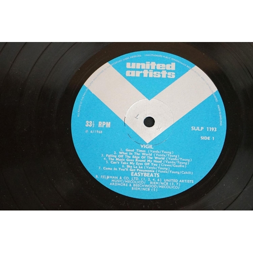 726 - Vinyl - Two Easybeats LPs to include Good Friday ULP1167 United Artists silver black label vinyl 'so... 