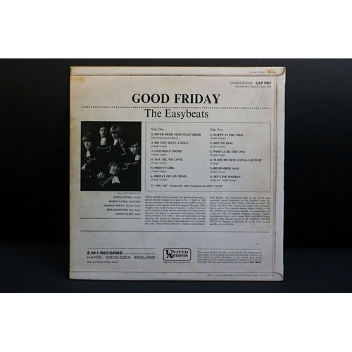 726 - Vinyl - Two Easybeats LPs to include Good Friday ULP1167 United Artists silver black label vinyl 'so... 