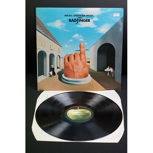 731 - Vinyl - Three Badfinger Music Christian Music LPs to include Apple SAPCOR12 UK pressing, Apple ST336... 