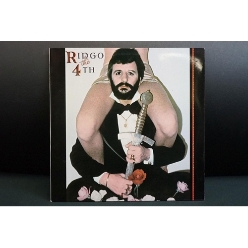 734 - Vinyl - Six Ringo Starr LPs to include Sentimental Journey, Son of Dracula, Ringo x 2 (1 x MGP), All... 