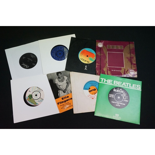 577 - Vinyl - Over 150 7” singles spanning genres and decades to include Elvis Presley - Hound Dog (Origin... 