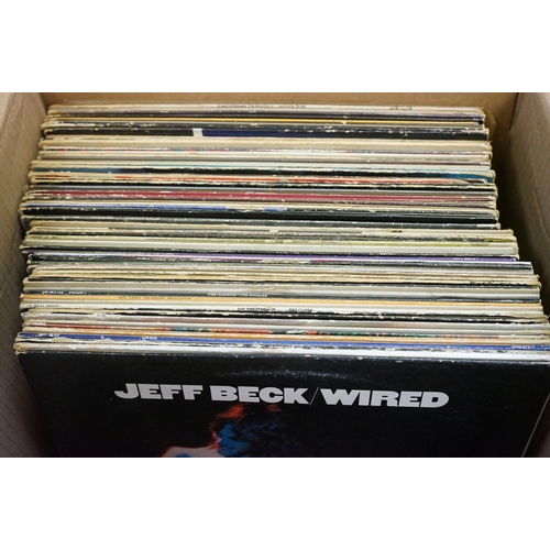 747 - Vinyl - Approx 70 Rock & Pop LPs to include The Eagles, Family, Humble Pie, Poco, Steve Hillage, Blu... 