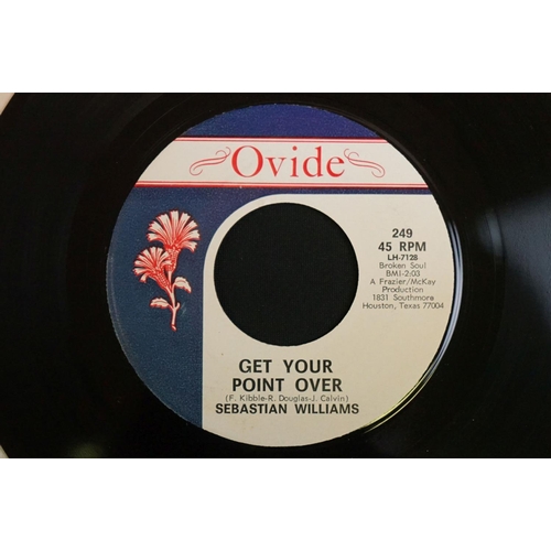 795 - Vinyl - Northern Soul  / R&B - Sebastian Williams – Get Your Point Over / I Don´t Care What Mama Sai... 