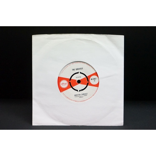 804 - Vinyl - Winston Samuels / Freddie And Fitzie – The Greatest / Truth Hurts on Island Records WI 3051.... 