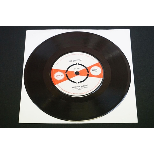 804 - Vinyl - Winston Samuels / Freddie And Fitzie – The Greatest / Truth Hurts on Island Records WI 3051.... 