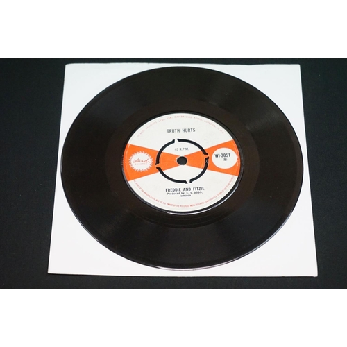 804 - Vinyl - Winston Samuels / Freddie And Fitzie – The Greatest / Truth Hurts on Island Records WI 3051.... 