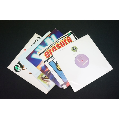 841 - Vinyl & Memorabilia - Erasure - Over 30 LPs, EPs and 12