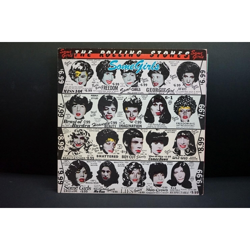 872 - Vinyl - 12 Rolling Stones LPs to include Let It Bleed, Love You Live, Some Girls, Satanic Majorities... 