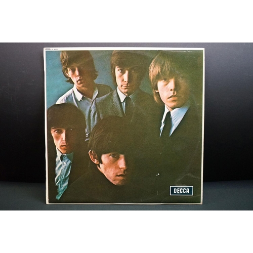 873 - Vinyl - Rolling Stones no 2 LP on Decca, red unboxed Decca label, matrices -1A / -2A, no 'Blind Man'... 