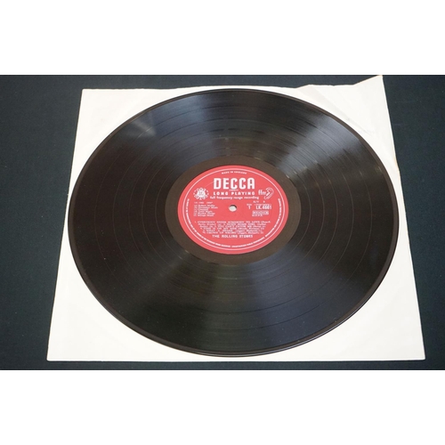 873 - Vinyl - Rolling Stones no 2 LP on Decca, red unboxed Decca label, matrices -1A / -2A, no 'Blind Man'... 