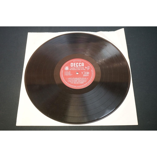 873 - Vinyl - Rolling Stones no 2 LP on Decca, red unboxed Decca label, matrices -1A / -2A, no 'Blind Man'... 