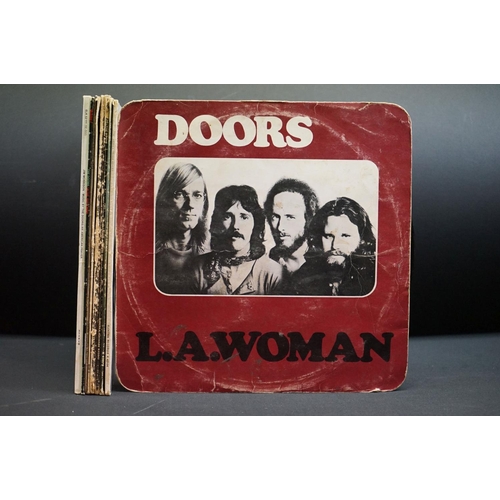 878 - Vinyl - 9 The Doors LPs to include LA Woman, Other Voices, The Soft Parade, Waiting For The Sun, Mor... 