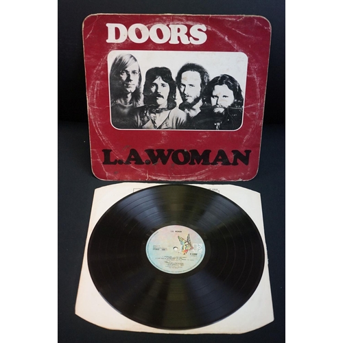 878 - Vinyl - 9 The Doors LPs to include LA Woman, Other Voices, The Soft Parade, Waiting For The Sun, Mor... 