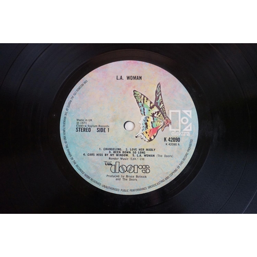 878 - Vinyl - 9 The Doors LPs to include LA Woman, Other Voices, The Soft Parade, Waiting For The Sun, Mor... 