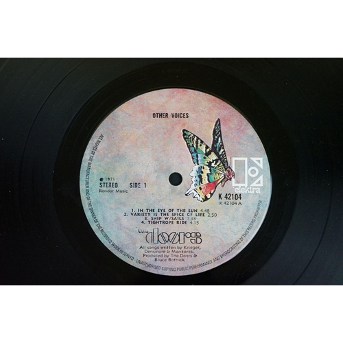 878 - Vinyl - 9 The Doors LPs to include LA Woman, Other Voices, The Soft Parade, Waiting For The Sun, Mor... 