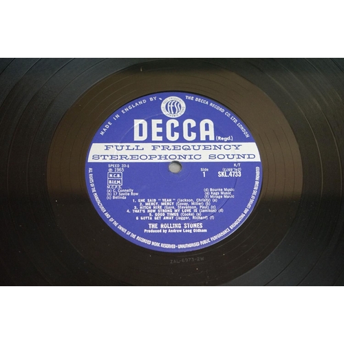 891 - Vinyl - Two Rolling Stones Out of Our Heads LPs on Decca LK4733 and SKL4733 both unboxed Decca label... 