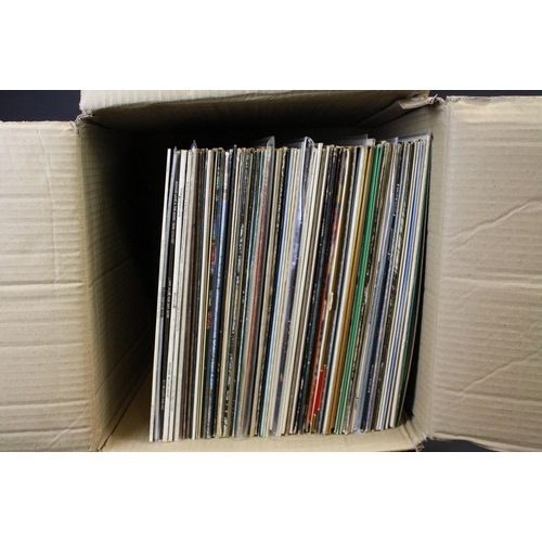 155 - Vinyl - Approx 70 Rock & Pop LPs including Jeff Beck, Ronnie Lane, Ron Wood, Richard & Linda Thompso... 