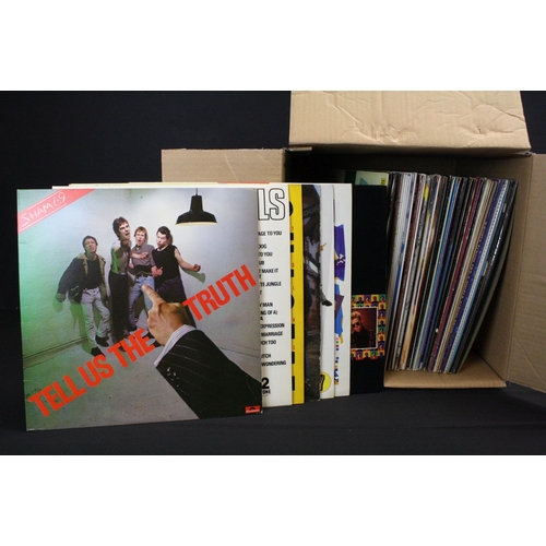 166 - Vinyl - Approx  50 LPs featuring rock, pop, soul, punk, new wave to include The Specials, Jethro Tul... 