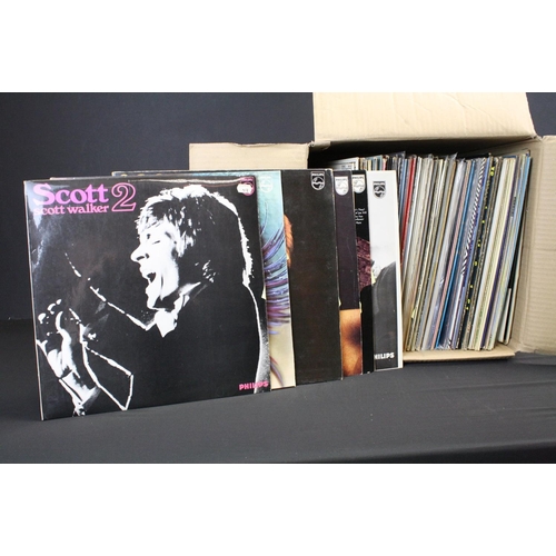 169 - Vinyl - Approx 70 rock & pop LPs including Scott Walker, The Creation, Crispian St Peters, Rod Stewa... 