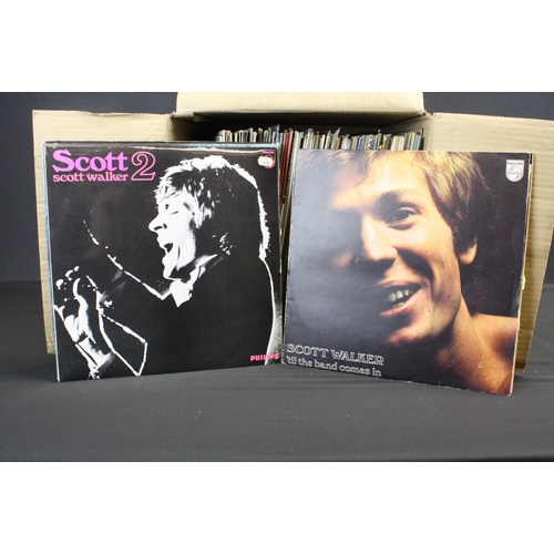 169 - Vinyl - Approx 70 rock & pop LPs including Scott Walker, The Creation, Crispian St Peters, Rod Stewa... 