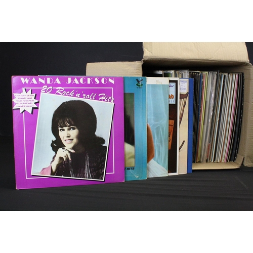 175 - Vinyl - Over 65 female artist LPs including Wanda Jackson, Teresa Brewer, Timi Yuro, Jackie De Shann... 