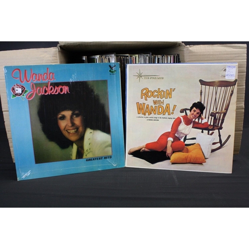 175 - Vinyl - Over 65 female artist LPs including Wanda Jackson, Teresa Brewer, Timi Yuro, Jackie De Shann... 