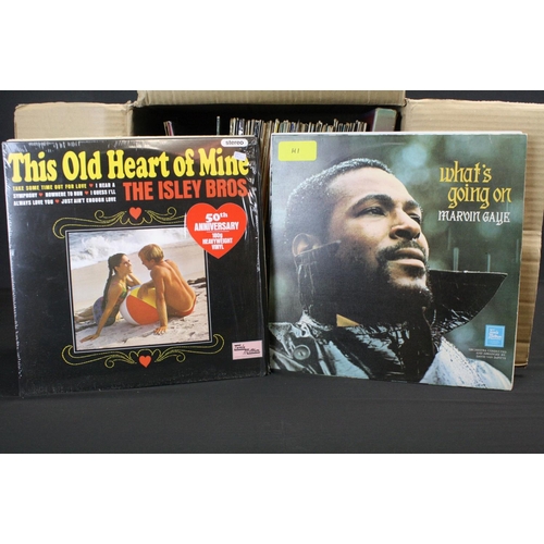 190 - Vinyl - Over 60 Soul / Motown LPs to include, foreign pressings, 180g re-issues, compilations, and m... 