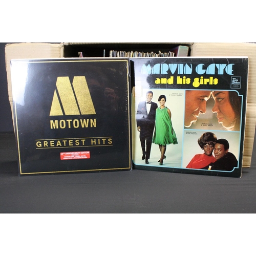 190 - Vinyl - Over 60 Soul / Motown LPs to include, foreign pressings, 180g re-issues, compilations, and m... 