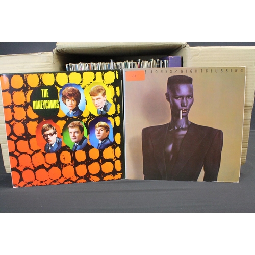 195 - Vinyl - Rock / Pop - Over 70 albums to include: The Rolling Stones - Beat Beat Beat (Re-issue 10” al... 