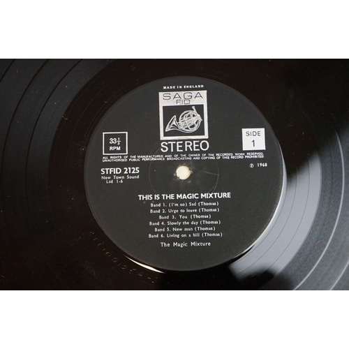 1003 - Vinyl - The Magic Mixture This Is The Magic Mixture LP on Saga STFID 2125 plain white inner, sleeve ... 