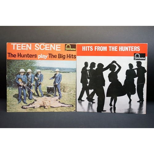 1007 - Vinyl - Two The Hunters LPs to include Hits From The Hunters on Fontana TFL5175 and Teen Scene on Fo... 