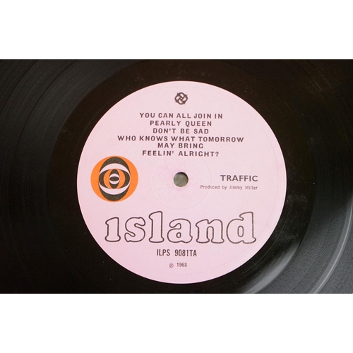 1010 - Vinyl - Traffic self titled LP on Island ILPS908IT black & red circle logo label, booklet intact, sl... 