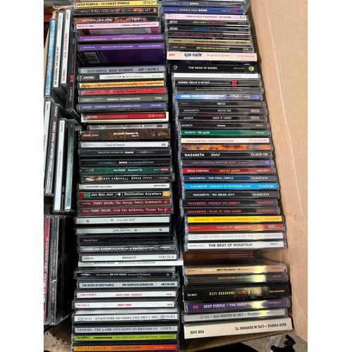 1051 - CDs - Approx 100 rock and pop CDs to include Ozzy Osbourne Live & Loud, Richie Blackmore, Lou Reed, ... 