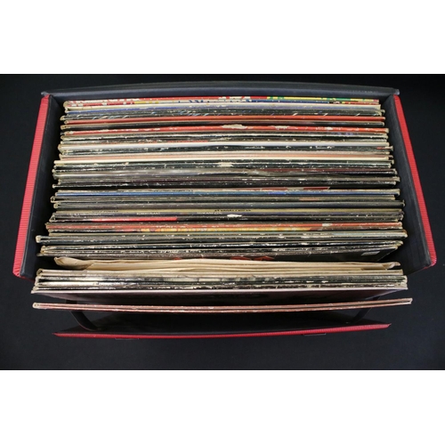 777 - Vinyl - Over 50 Rock & Metal mainly LPs including ACDC, Hawkwind, Led Zeppelin, Pink Floyd, Kiss, Wa... 