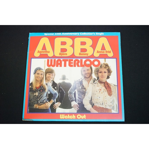 363 - Vinyl – 11 Abba and members singles including Limited Edition Picture Discs, Foreign Pressings and P... 