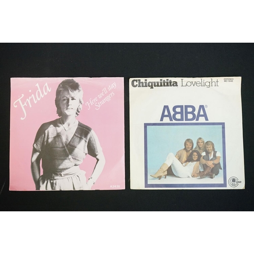 363 - Vinyl – 11 Abba and members singles including Limited Edition Picture Discs, Foreign Pressings and P... 