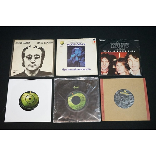 364 - Vinyl – 34 The Beatles members and related 7” singles including Private Pressings, Picture Discs, Fo... 